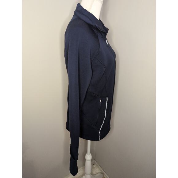 Athleta full Zip Up Sweatshirt layering jacket Sz L - Picture 4 of 8